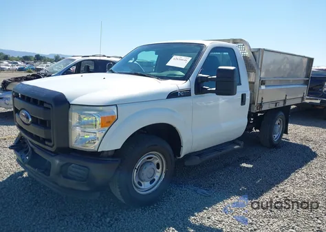 2012 Ford F250 Super Duty из США, поврежденный, VIN 1FDBF2A63CEC77802